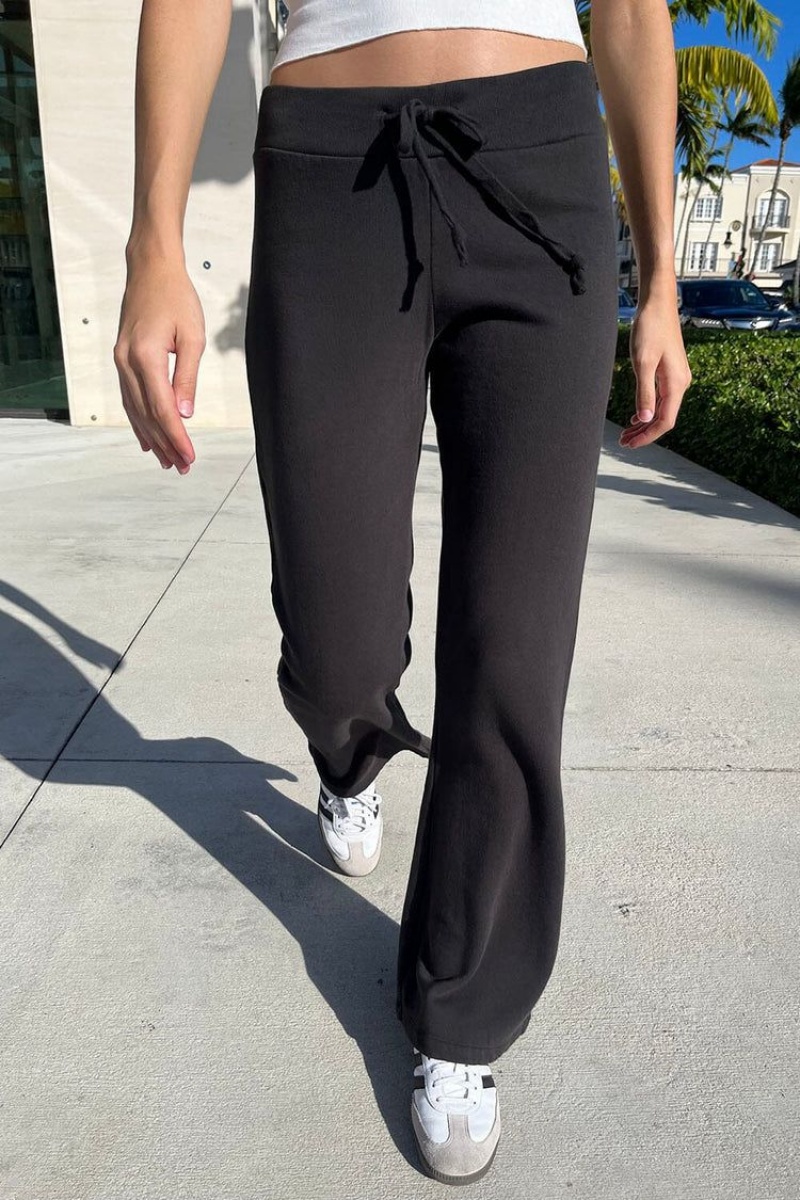 Pantalon Brandy Melville Hillary Soft Yoga Noir | ROD-09521670